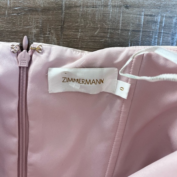 Zimmermann Strapless Flounce Silk Dress - Picture 4 of 6